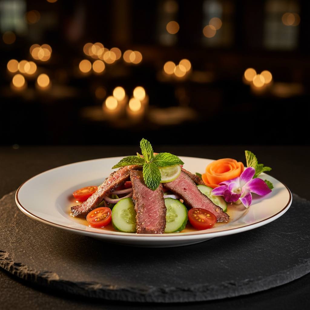 Lotus Beef Salad