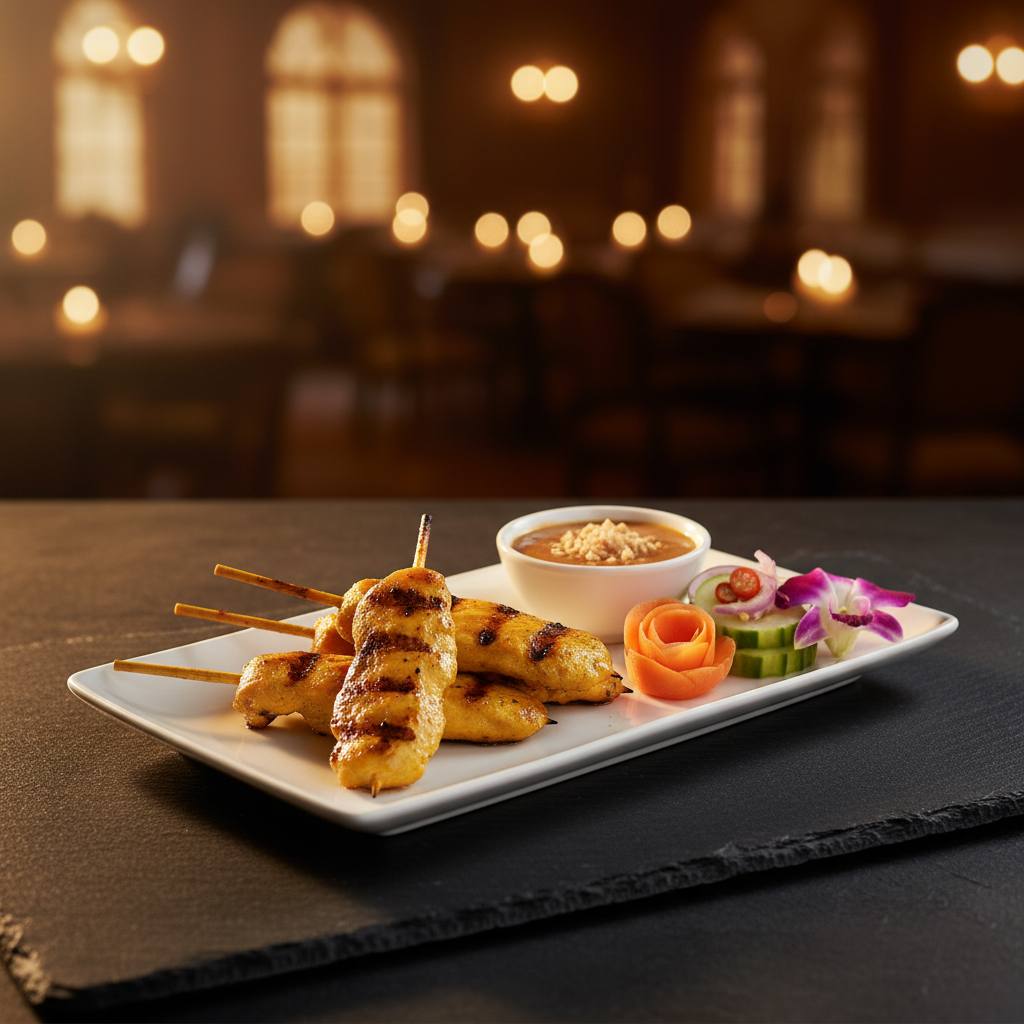 Chicken Satay (4 pcs)