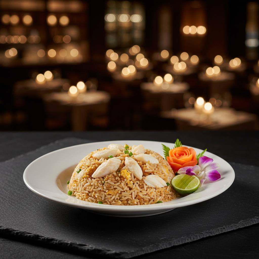 Lotus Crab Fried Rice
