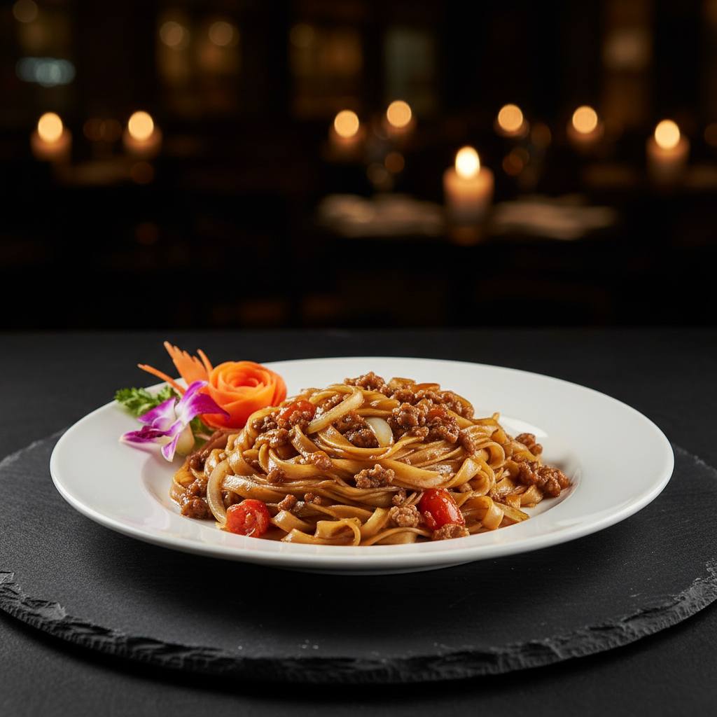 Lotus Beef or Chicken Gravy Noodles