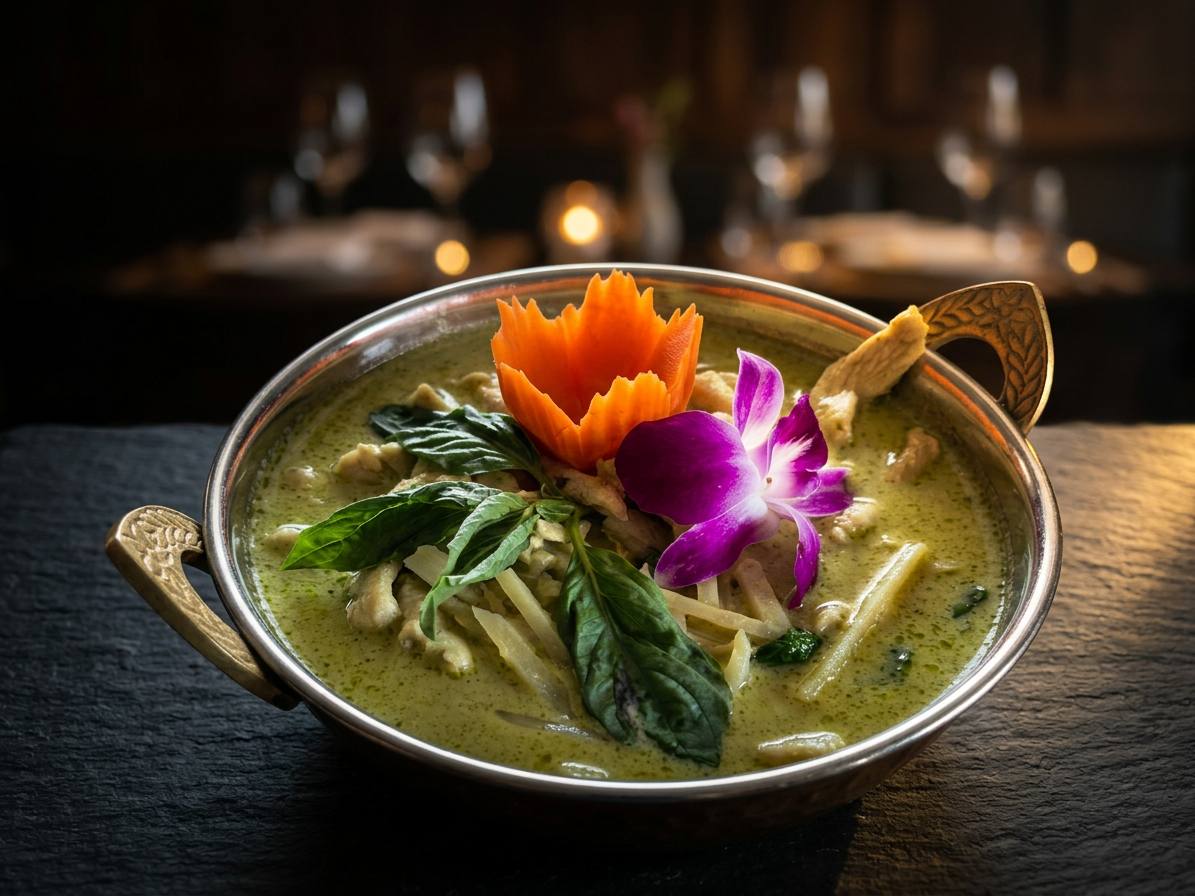 Green Curry Vegetables