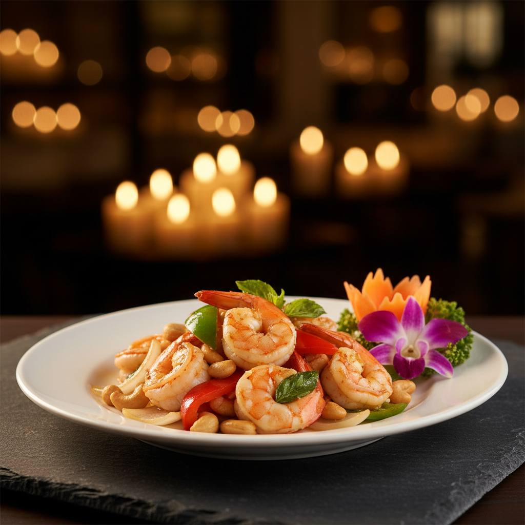 Shrimp with Cashew Nuts