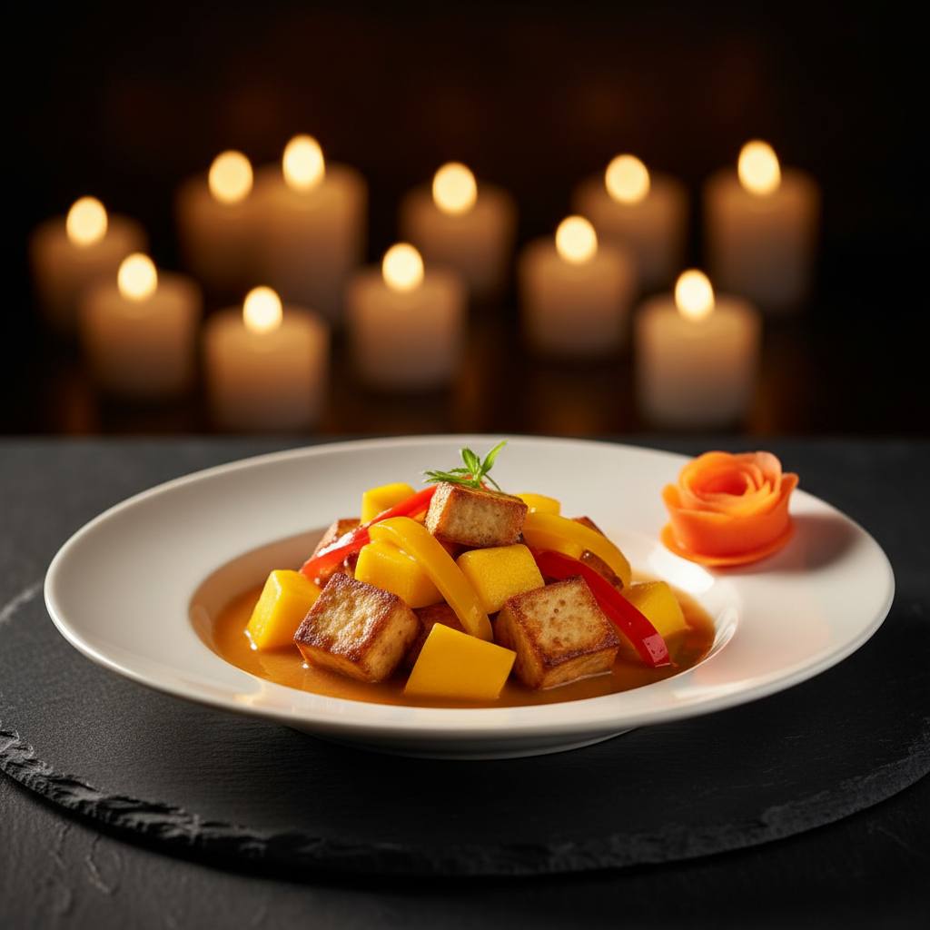 Tofu with Mango